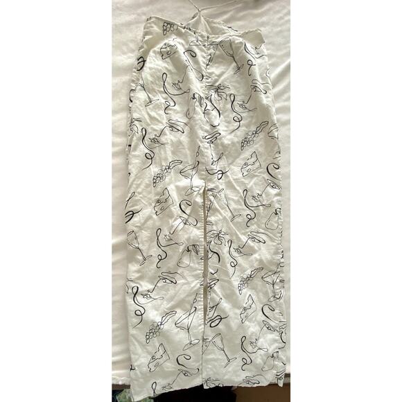 Peppermayo Womens Cutout Strappy Linen Maxi Dress Size 4 - Picture 6 of 7